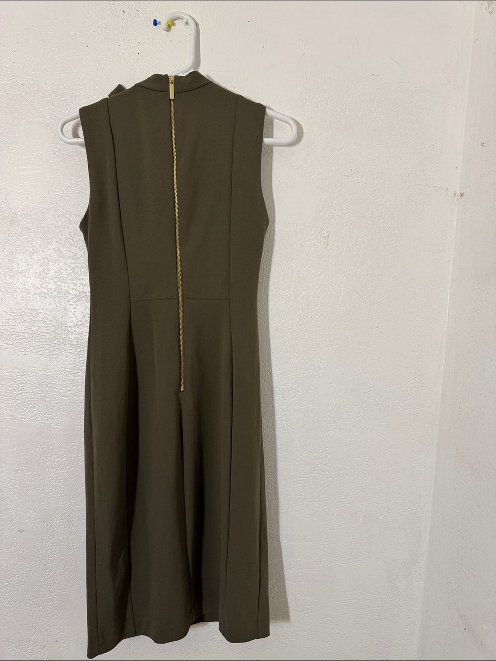 Calvin Klein green olive or dark green dress size 4 - Picture 9 of 16